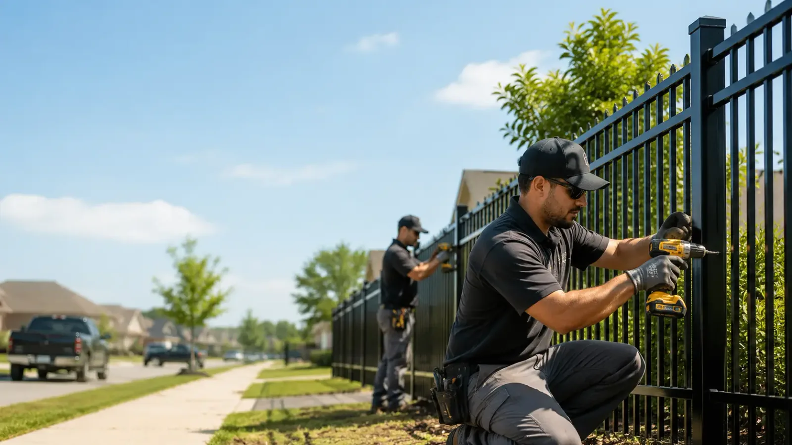 Metal Fence Installation in Farmington, ME